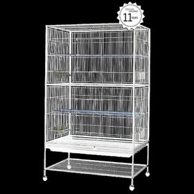 DaYang 79 x 52 x 130,5 cm Beyaz Ayaklı Kafes