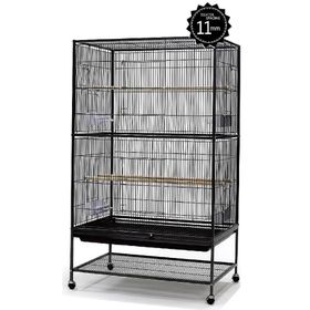 DaYang 79 x 52 x 130,5 cm Siyah Ayaklı Kafes