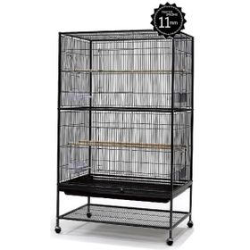 DaYang 79 x 52 x 130,5 cm Siyah Ayaklı Kafes