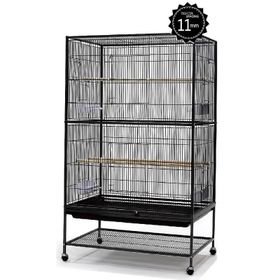 DaYang 79 x 52 x 130,5 cm Siyah Ayaklı Kafes