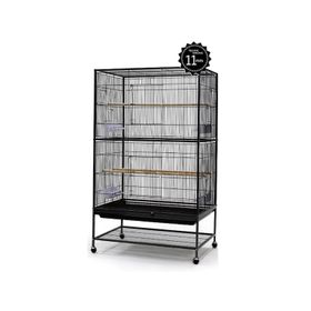 DaYang 79 x 52 x 130,5 cm Siyah Ayaklı Kafes