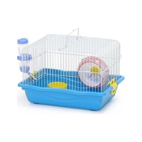 DaYang Aksesuarlı 35x26x23 cm Mavi Hamster Kafesi