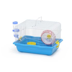 DaYang Aksesuarlı 35x26x23 cm Mavi Hamster Kafesi