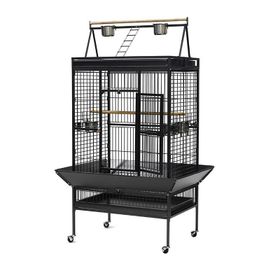 DaYang Ayaklı Siyah 172x80x102.5 cm Papağan Kafesi