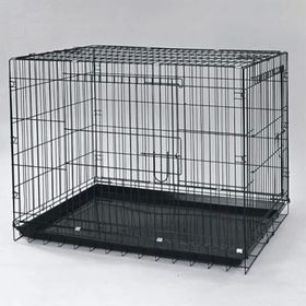 DaYang Geniş Metal Siyah 108x69x77.5 cm Köpek Kafesi