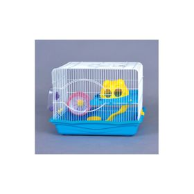 DaYang Mavi Beyaz 45x30x33 cm Hamster Kafesi