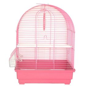 DaYang Renkli İki Kapılı Davul Muhabbet Kafesi 35x28x46 cm