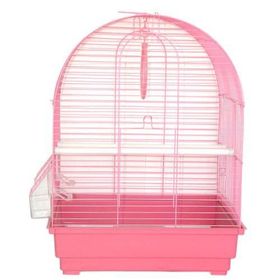 DaYang Renkli İki Kapılı Davul Muhabbet Kafesi 35x28x46 cm