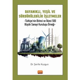 Dayanıklı Yeşil ve Sürdürülebilir İşletmeler Dr Şerife Kuzgun