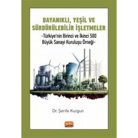 Dayanıklı Yeşil ve Sürdürülebilir İşletmeler Dr Şerife Kuzgun