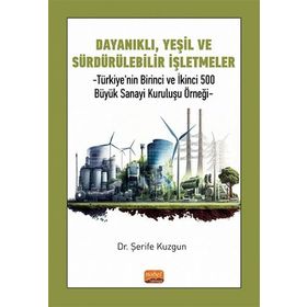 Dayanıklı Yeşil ve Sürdürülebilir İşletmeler Dr Şerife Kuzgun