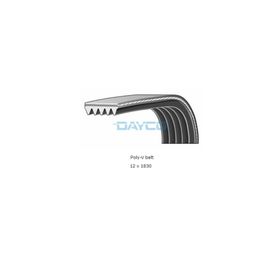 Dayco 12PK1830HD Kanallı V Kayışı