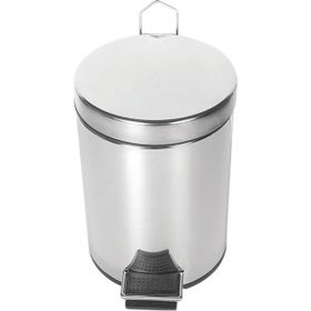 Dayco Paslanmaz Krom Pedallı 12 lt Çöp Kovası