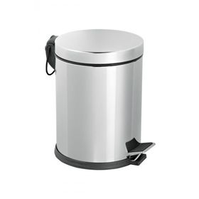 Dayco Paslanmaz Krom Pedallı 12 lt Çöp Kovası