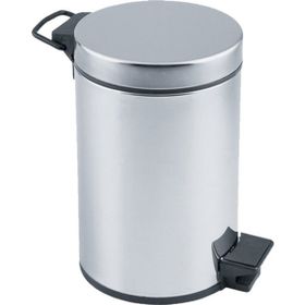 Dayco Paslanmaz Krom Pedallı 12 lt Çöp Kovası