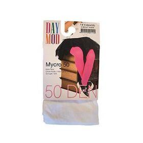 Daymod Mycro 50 Beyaz Kız Çocuk Külotlu Çorabı