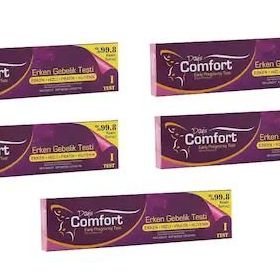 Days Comfort 5 Adet Erken Gebelik Testi