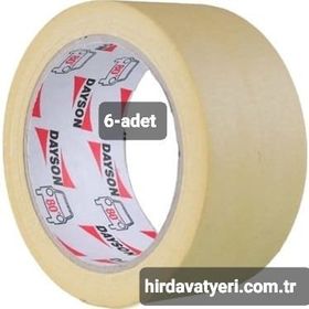 Dayson 48 mm x 35 mt 6 Adet Maskeleme Bandı