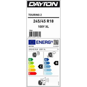 Dayton 245/45 R18 100Y XL Touring 2 Yaz Lastiği 2025