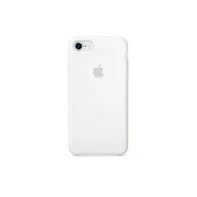 Daytona Apple 7/8 Uyumlu Silikon Ultra Slim Mikrofiber Astarlı Beyaz Cep Telefonu Kılıfı