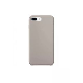 Daytona Apple 7/8 Uyumlu Silikon Ultra Slim Mikrofiber Astarlı Koyu Gri Cep Telefonu Kılıfı