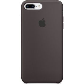 Daytona Apple iPhone 7/8 Plus Açık Siyah Silikon Cep Telefonu Kılıfı