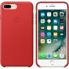 Daytona Apple iPhone 7/8 Plus Kırmızı Deri Cep Telefonu Kılıfı
