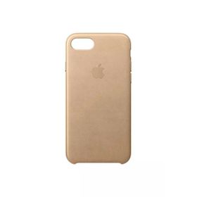 Daytona Apple iPhone 7/8 Plus Tan Deri Cep Telefonu Kılıfı