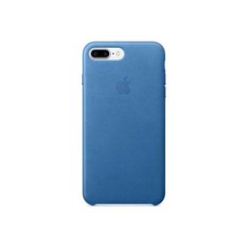 Daytona Apple iPhone 7/8 Plus Telefon Uyumlu Ultra Slim Mikrofiber Mavi Deri Cep Telefonu Kılıfı