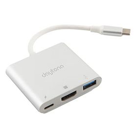 Daytona CF01 Macbook Uyumlu 4K Full HD 1080P Type C To 3 Portlu HDMI USB 3.0 PD Çevirici Hub Adaptör