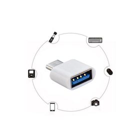 Daytona DR-01 Usb-C Tipi Type-C to USB Android Beyaz 2 Adet Konnektör OTG Çevirici