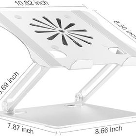 Daytona Dyt-804 Silver Alüminyum USB Fanlı Ayarlanabilir Tablet Standı