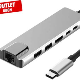 Daytona FC04 RJ45 Gri Adaptör