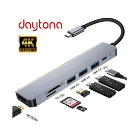Daytona Fc17 5 In 1 2*usb 2*sd Card Hdmi Çevirici