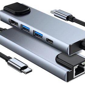 Daytona FC55 Type-C to 2xUSB 3.0 4K HDMI RJ45 PD Adaptör