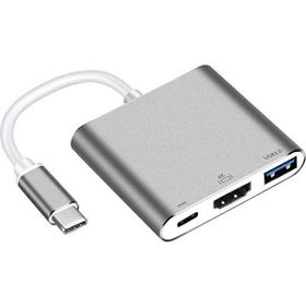 Daytona Fix Fc01 3 in 1 Type C Hdmi Usb Çoklu Adaptör