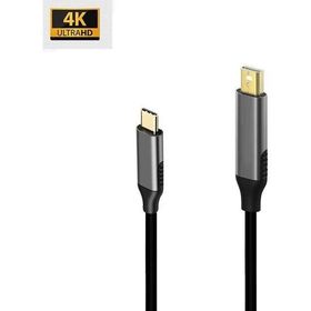 Daytona K-02 Type-C to Mini Display Port 4K HD 60 hz Görüntü Aktarım Kablosu