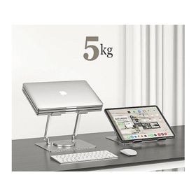 Daytona ZR104 Alüminyum Katlanabilir 360 Derece Dönen Gümüş Laptop Macbook Standı