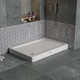 Db Banyo Monoblok 80x120x11 Dikdörtgen Duş Teknesi