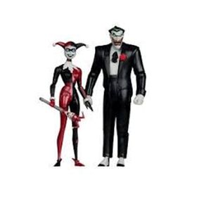 Dc Collectibles Batman Animated Series The Joker & Harley Quinn Mad Love Book & (2'li Paket) Aksiyon Figürü