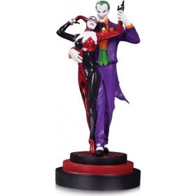 Dc Collectibles Batman: Harley Quinn: The Joker & Harley Quinn Second Edition Statue Aksiyon Figürü