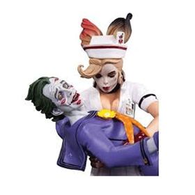 Dc Collectibles Bombshells: The Joker & Harley Quinn Second Edition Statue Aksiyon Figürleri