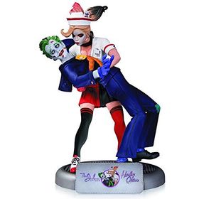 Dc Collectibles Bombshells: The Joker & Harley Quinn Second Edition Statue Aksiyon Figürleri