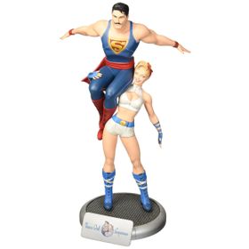 Dc Collectibles Comics Bombshells: Power Girl & Superman Figür
