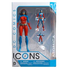Dc Collectibles Comics Icons Atomica Forever Evil Deluxe Aksiyon Figürü