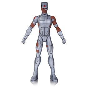 DC Comics Designer Dodson Earth 1 Tt Cyborg Aksiyon Figürü