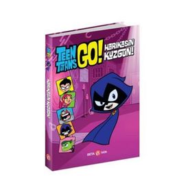 DC COMİCS Teen Titans Go Harikasın Kuzgun Beta Kids Kitap