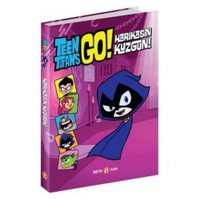 DC COMİCS Teen Titans Go Harikasın Kuzgun Beta Kids Kitap