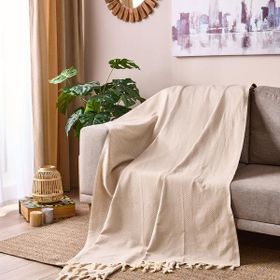 DC Home Bej 170x230 cm Trendy Koltuk Şalı