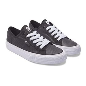 DC Shoes Manual Tx Se Siyah Beyaz Baskı Kadın Spor Ayakkabı
